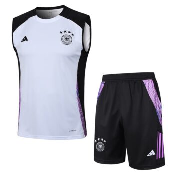 Debardeur Short Allemagne 2024 2025 Blanc