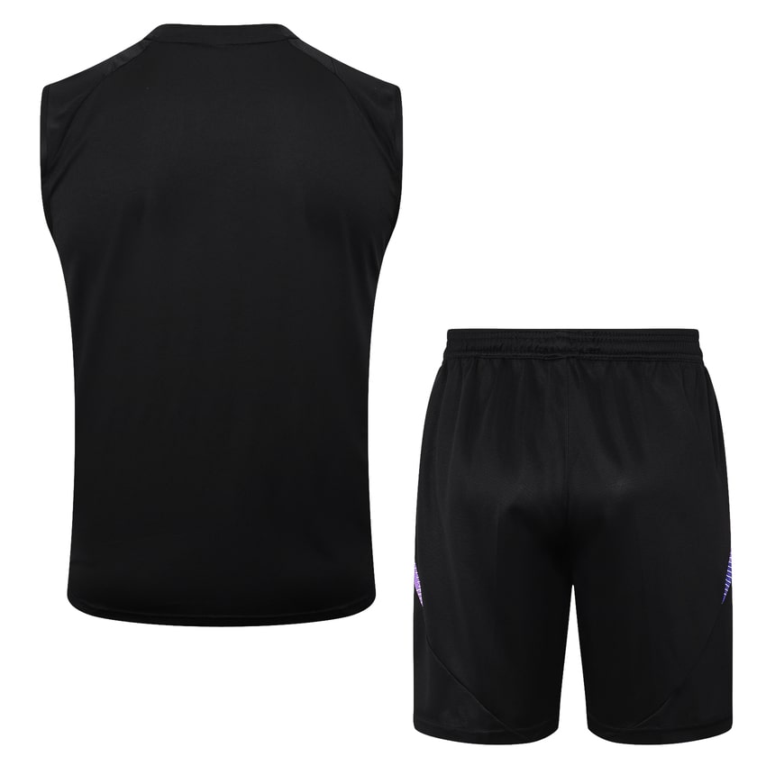 Debardeur Short Allemagne 2024 2025 Noir – Image 4