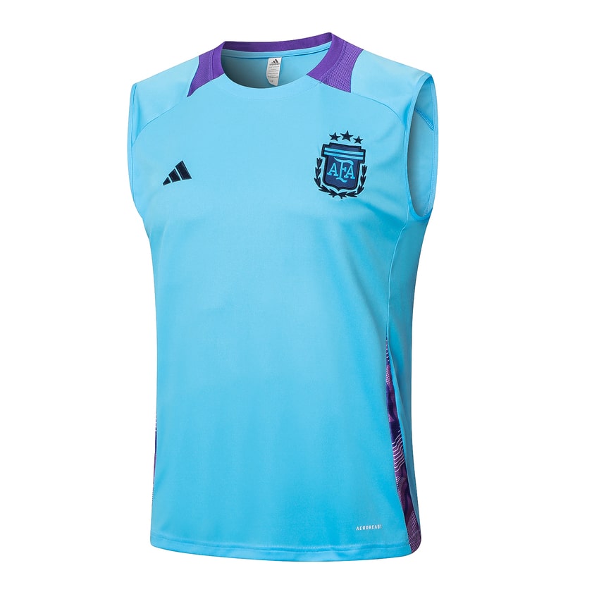 Debardeur Short Argentine 2024 2025 Bleu Ciel – Image 2