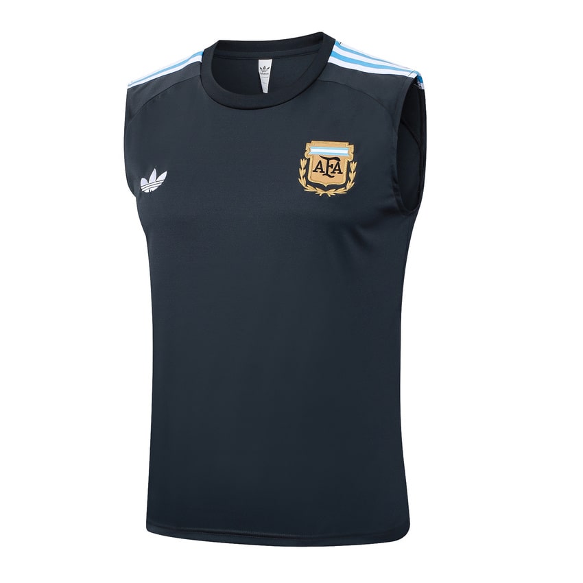 Debardeur Short Argentine 2025 2026 Bleu Sombre – Image 2