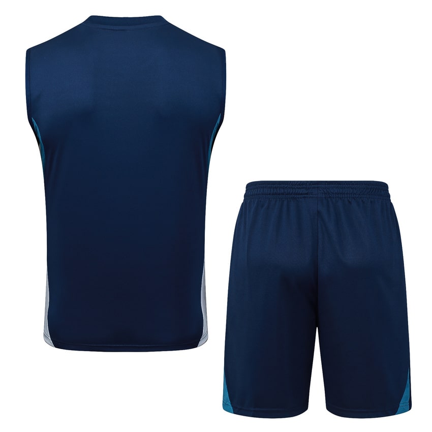 Debardeur Short Arsenal 2025 2026 Bleu Blanc – Image 4