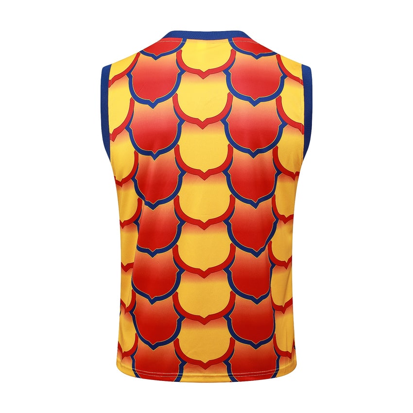 Debardeur Short Barca 2024 2025 Jaune Rouge – Image 3