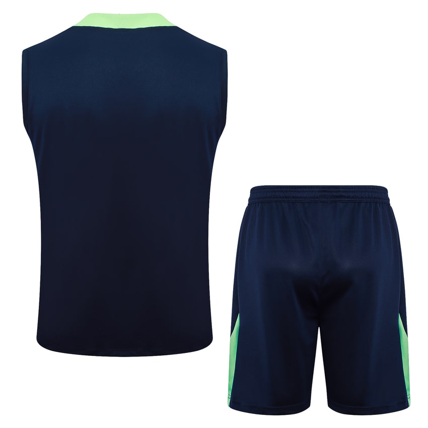 Debardeur Short Bresil 2024 2025 Bleu Foncé – Image 4