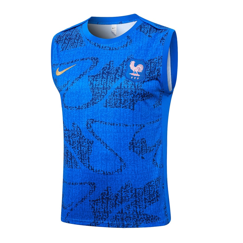 Debardeur Short Equipe de France 2025 2026 Bleu Clair – Image 2