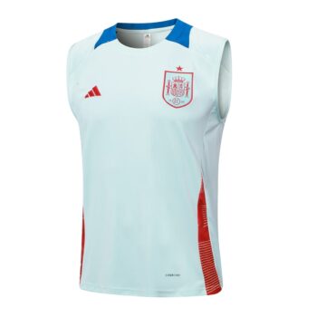 Alternative view of Debardeur Short Espagne 2024 2025 Blanc