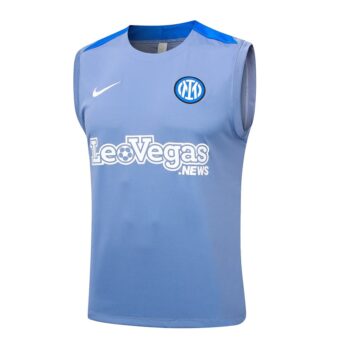 Alternative view of Debardeur Short Inter Milan 2024 2025 Bleu Ciel