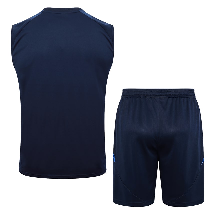 Debardeur Short Italie 2024 2025 Bleu – Image 4