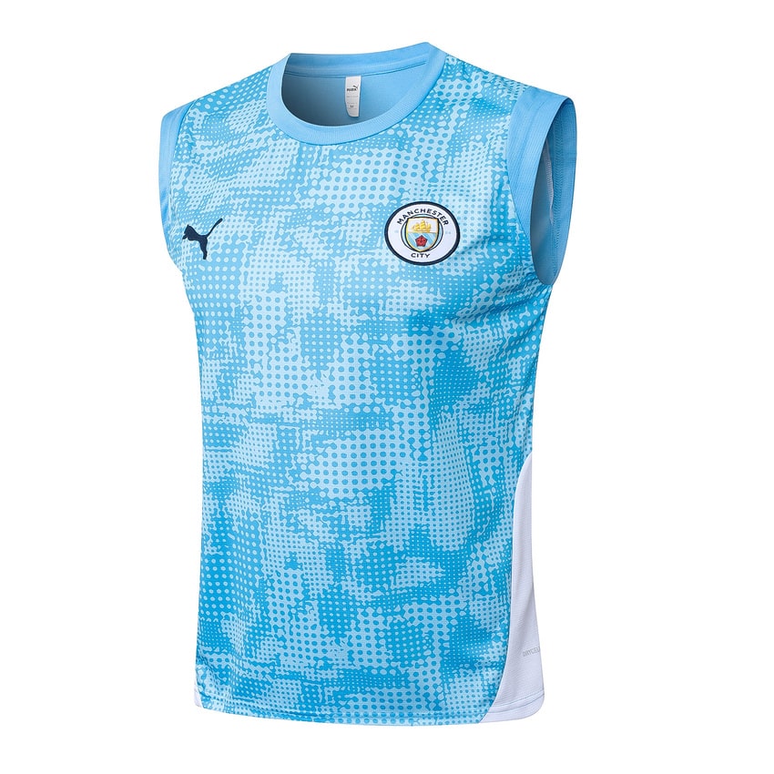 Debardeur Short Manchester City 2025 2026 Bleu Ciel – Image 2
