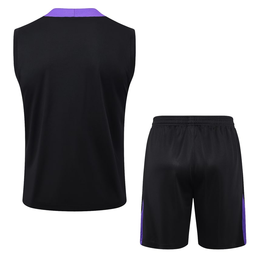 Debardeur Short PSG 2024 2025 Noir Violet – Image 4