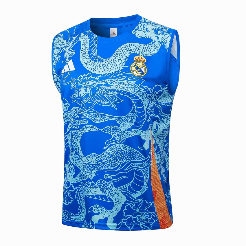Debardeur Short Real Madrid 2024 2025 Bleu Ciel – Image 2