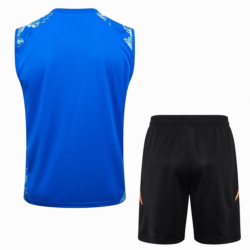 Debardeur Short Real Madrid 2024 2025 Bleu Ciel – Image 4