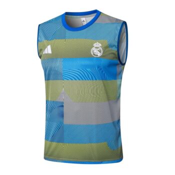 Alternative view of Debardeur Short Real Madrid 2024 2025 Bleu Vert
