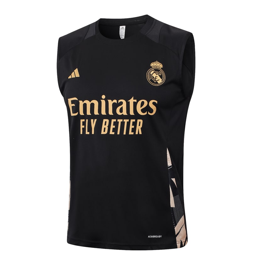 Debardeur Short Real Madrid 2024 2025 Noir – Image 2