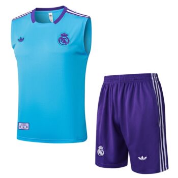 Debardeur Short Real Madrid 2025 2026 Bleu Ciel