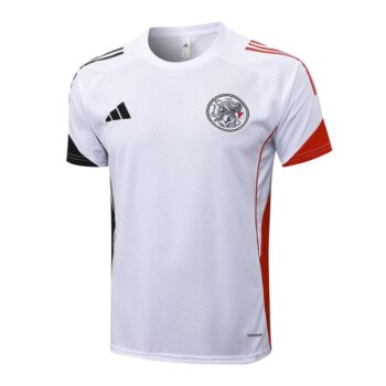 Alternative view of Ensemble Maillot Short Ajax 2025 2026 Blanc