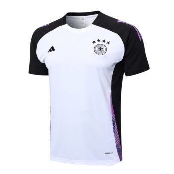 Alternative view of Ensemble Maillot Short Allemagne 2024 2025 Blanc