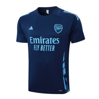 Alternative view of Ensemble Maillot Short Arsenal 2024 2025 Bleu