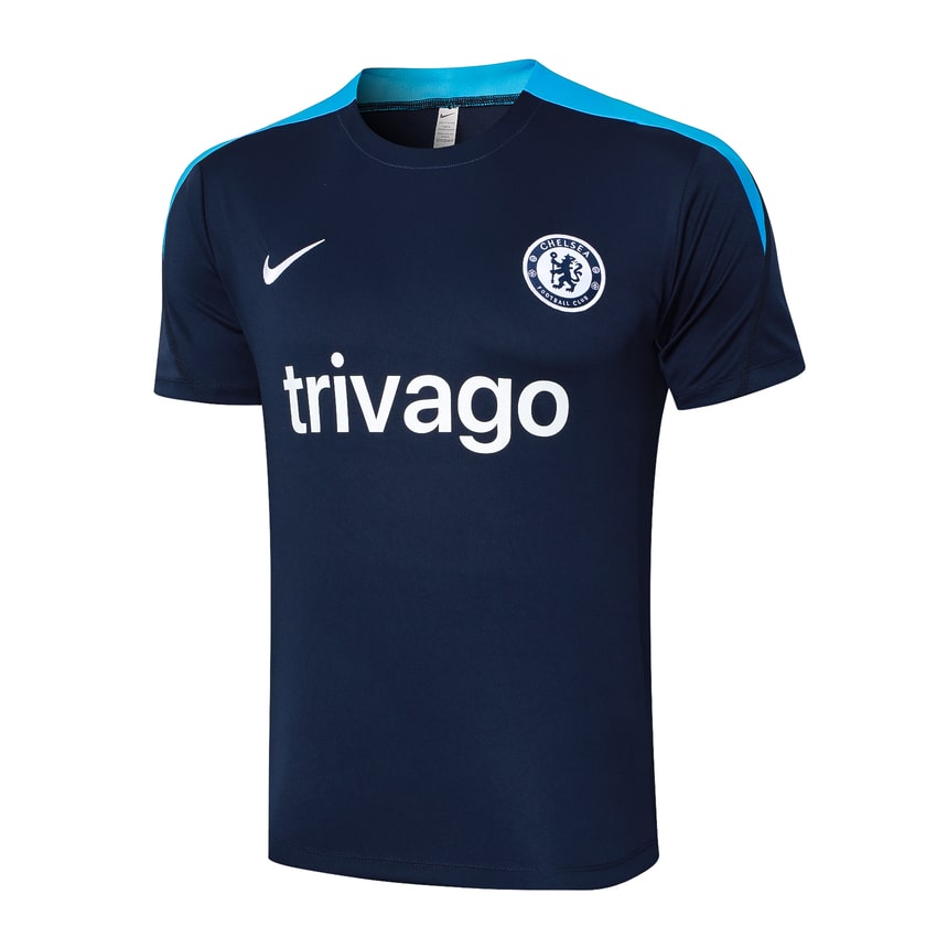 Ensemble Maillot Short Chelsea 2024 2025 Bleu Foncé – Image 2