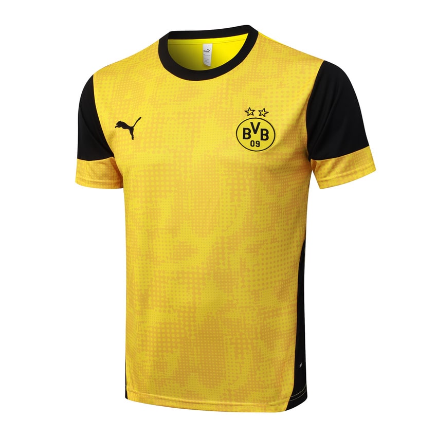 Ensemble Maillot Short Dortmund 2025 2026 Jaune Noir – Image 2