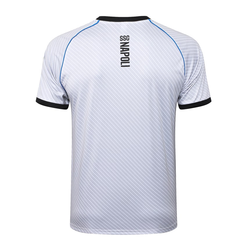 Ensemble Maillot Short Naples 2025 2026 Blanc – Image 3