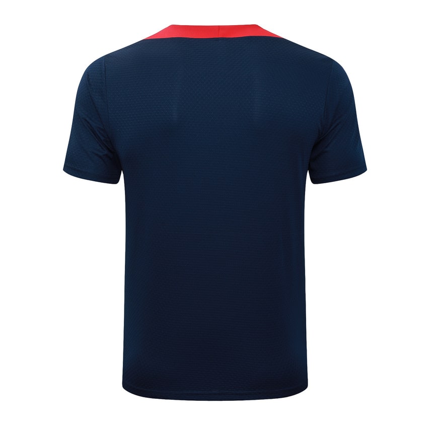 Ensemble Maillot Short PSG 2025 2026 Bleu Rouge – Image 3