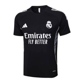 Alternative view of Ensemble Maillot Short Real Madrid 2024 2025 Noir Sombre