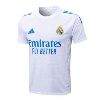 Alternative view of Ensemble Maillot Short Real Madrid 2025 2026 Blanc Bleu