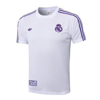 Alternative view of Ensemble Maillot Short Real Madrid 2025 2026 Blanc Violet