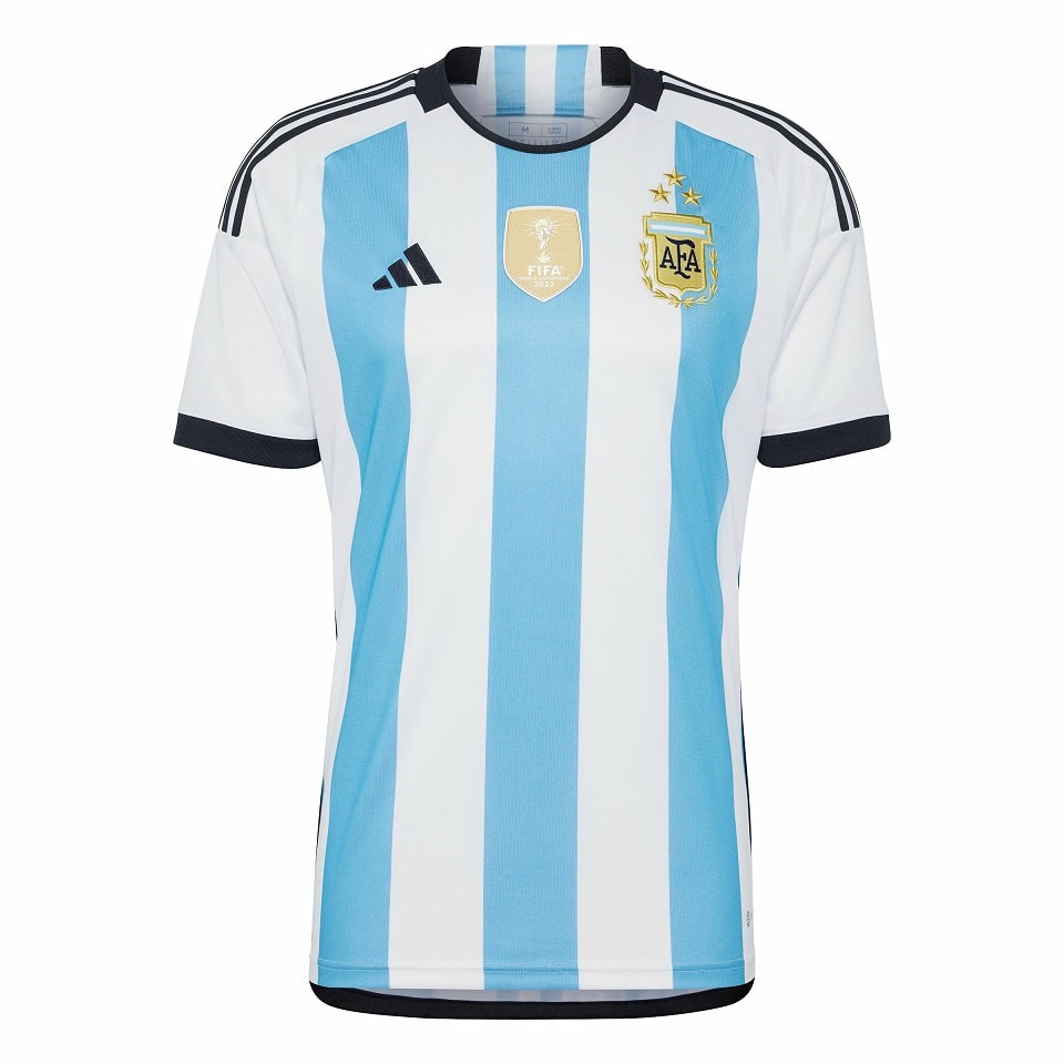 MAILLOT ARGENTINE 3 ETOILES CHAMPION DU MONDE – Image 2