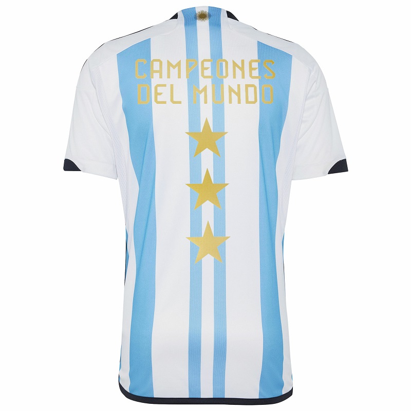 MAILLOT ARGENTINE 3 ETOILES CHAMPION DU MONDE – Image 3