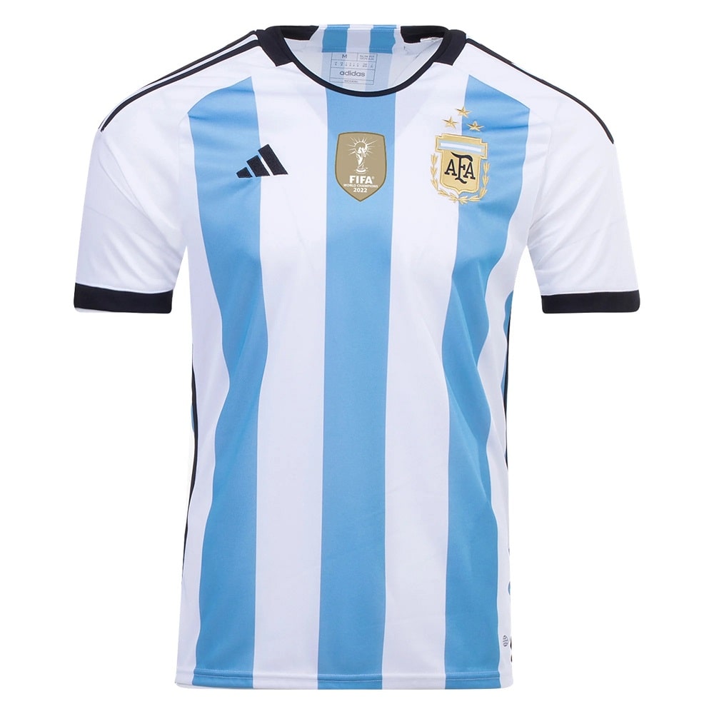 Maillot Argentine 3 Etoiles Enfant Domicile 2022 2023 – Image 2