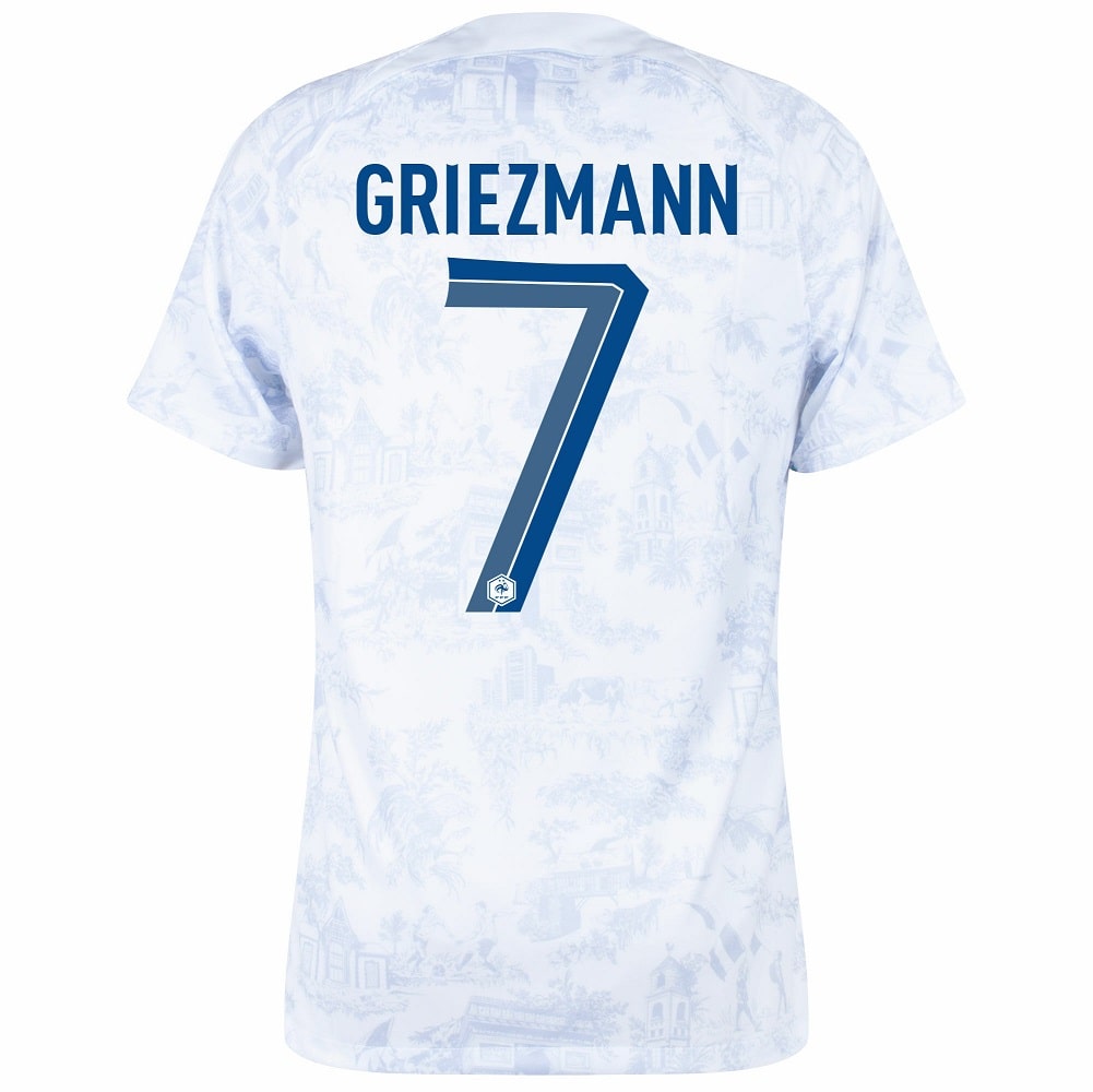 Maillot Enfant Equipe De France Exterieur CDM 2022 Griezmann – Image 2