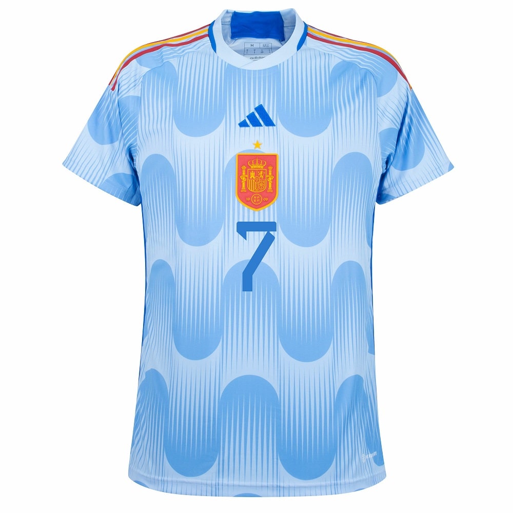 MAILLOT ESPAGNE EXTERIEUR 2023 2024 MORATA – Image 3
