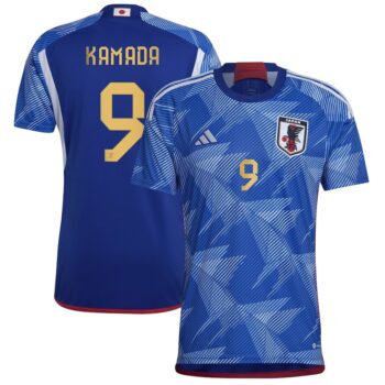 MAILLOT JAPON DOMICILE COUPE DU MONDE 2022 KAMADA