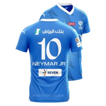 MAILLOT NEYMAR JR AL HILAL DOMICILE 2023 2024 ENFANT