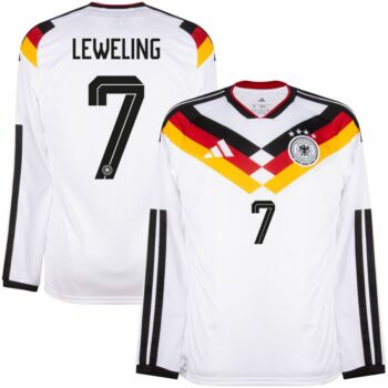 Maillot Allemagne Domicile 2026 2027 Leweling Manches Longues
