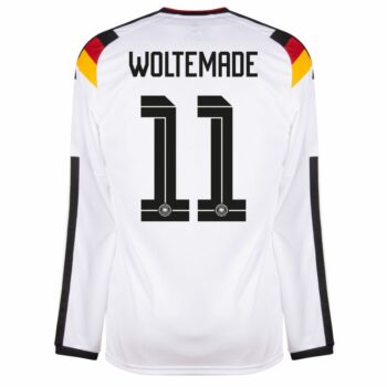 Alternative view of Maillot Allemagne Domicile 2026 2027 Woltemade Manches Longues