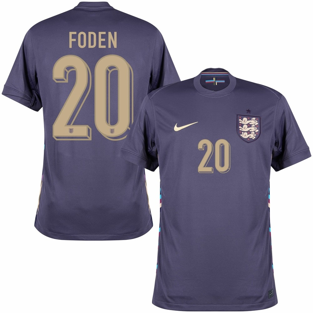 Maillot Angleterre Exterieur 2024 2025 Foden