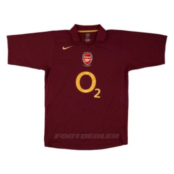 Alternative view of Maillot Arsenal Domicile 2005 2006 Henry