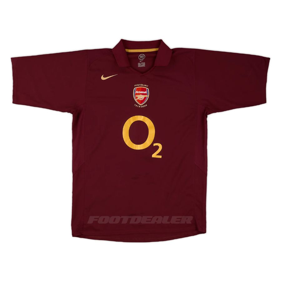 Maillot Arsenal Domicile 2005 2006 Henry – Image 2