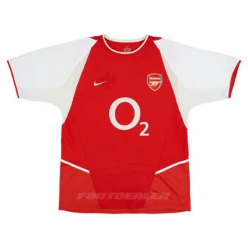 Alternative view of Maillot Arsenal Domicile 2000 2002 Bergkamp