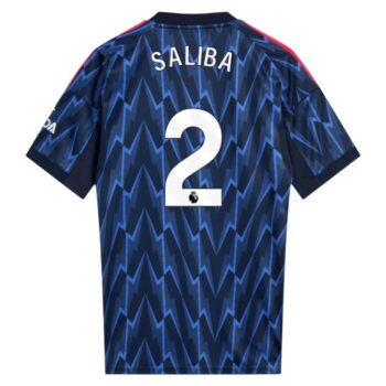 Alternative view of Maillot Kit Enfant Exterieur Arsenal 2025 2026 Saliba