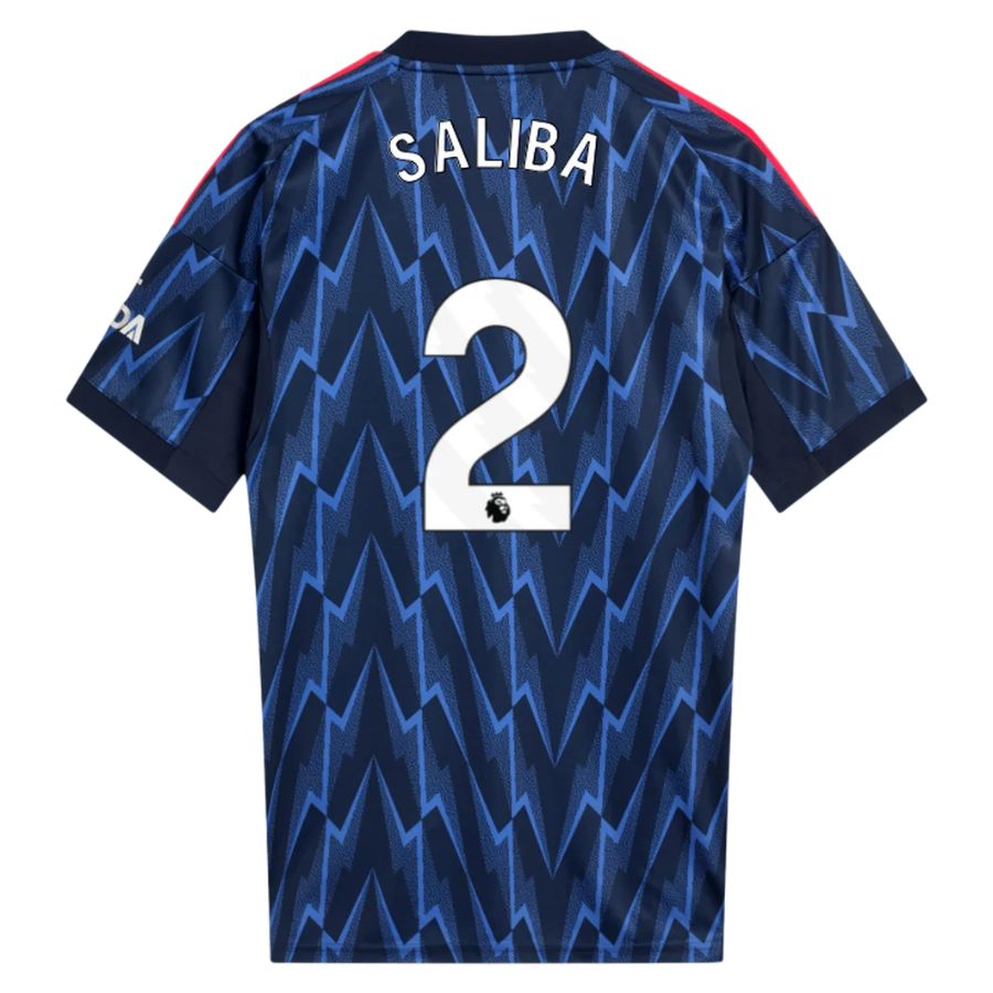 Maillot Kit Enfant Exterieur Arsenal 2025 2026 Saliba – Image 2