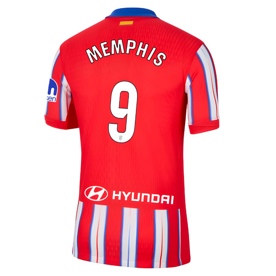 Maillot Kit Enfant Atletico Madrid Domicile 2024 2025 Memphis – Image 2