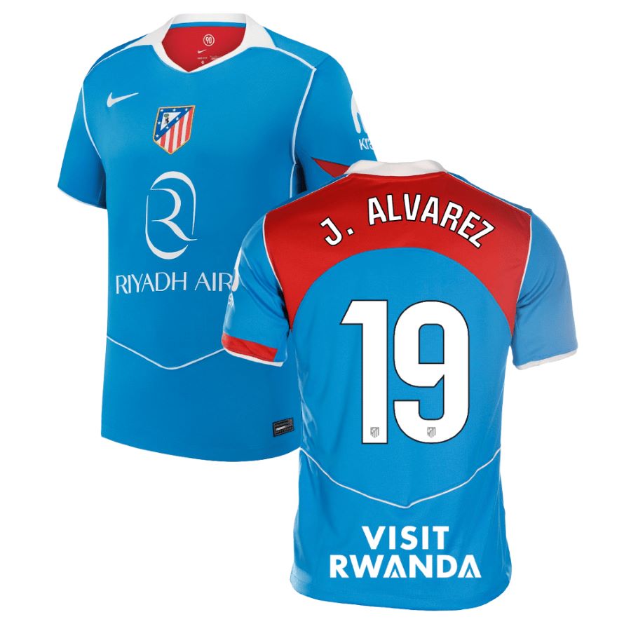 Maillot Atletico Madrid Third 2025 2026 Alvarez