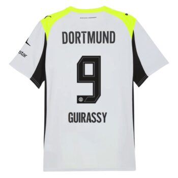 Alternative view of Maillot BVB Dortmund Exterieur 2025 2026 Guirassy