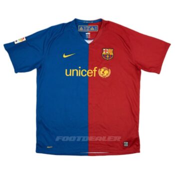 Alternative view of Maillot Barca Domicile 2008 2009 Puyol