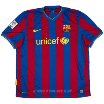 Alternative view of Maillot Barca Domicile 2009 2010 Messi