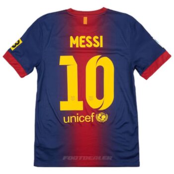 Maillot Barca Domicile 2012 2013 Messi