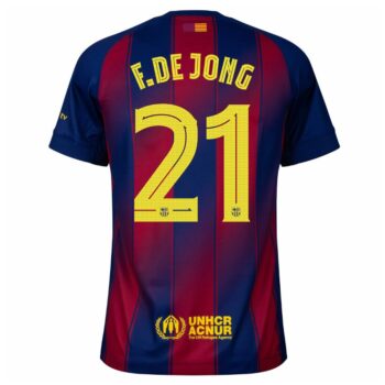 Alternative view of Maillot Barca Domicile 2025 2026 De Jong